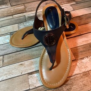 Tommy Hilfiger sandals with wedge heel